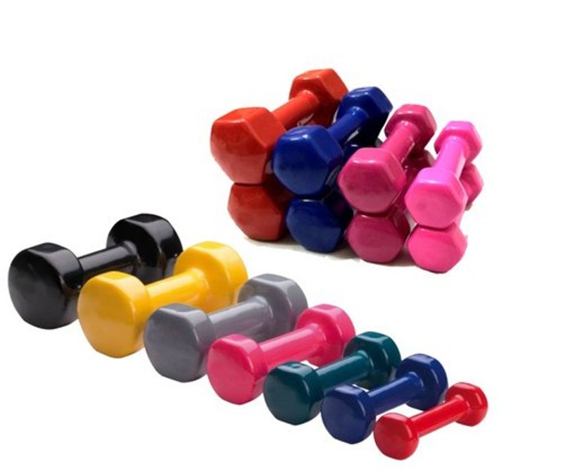 VINYL DUMBBELLS