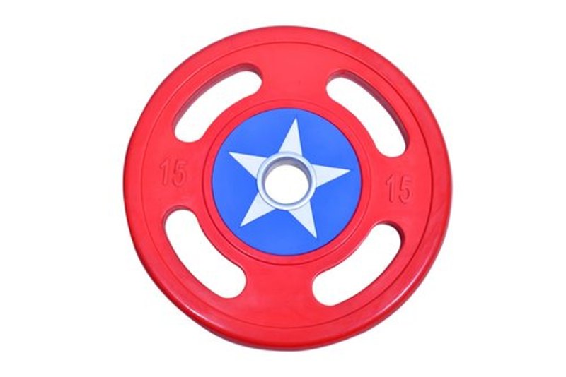 CAPTAIN AMERICA WEIGHT PLATES