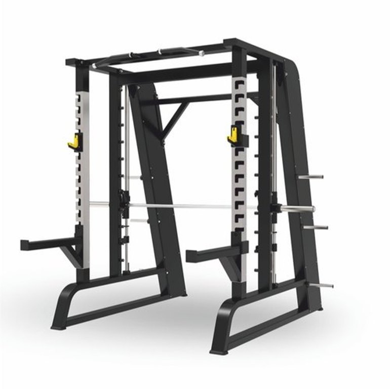 SMITH MACHINE WITH SQUAT RACK WITH COUNTER BALANCE-002